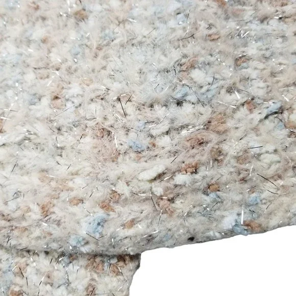 Maurices Sweater Womens Sz M Chunky Knit Cardigan Long Sleeve Sparkle Open Front - Picture 12 of 12